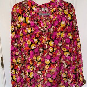 Women's Floral Blouse